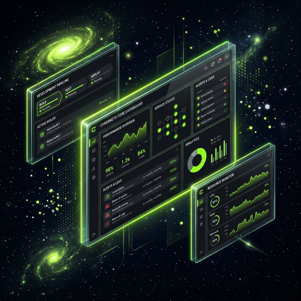 Aetherix UI/UX design team creating stunning digital interfaces